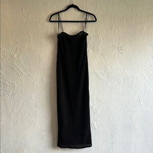 Forever 21 Black Mesh Dress